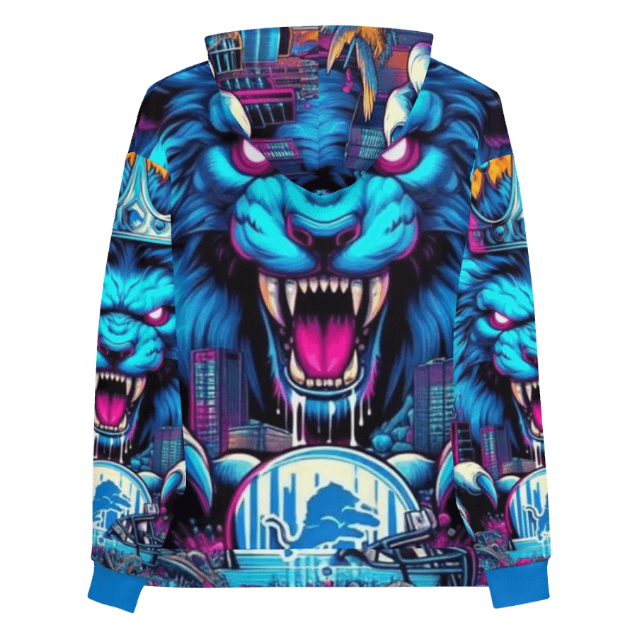 Roaring City Lion Unisex Hoodie product image (11)