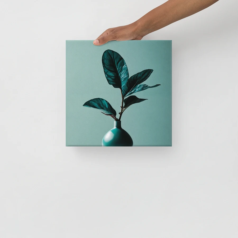 Teal Flower Wall Art #578 product image (6)