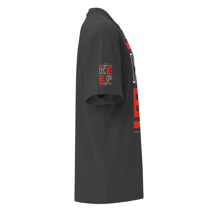 KEEP Bold Block Letters Red Tee product image (9)