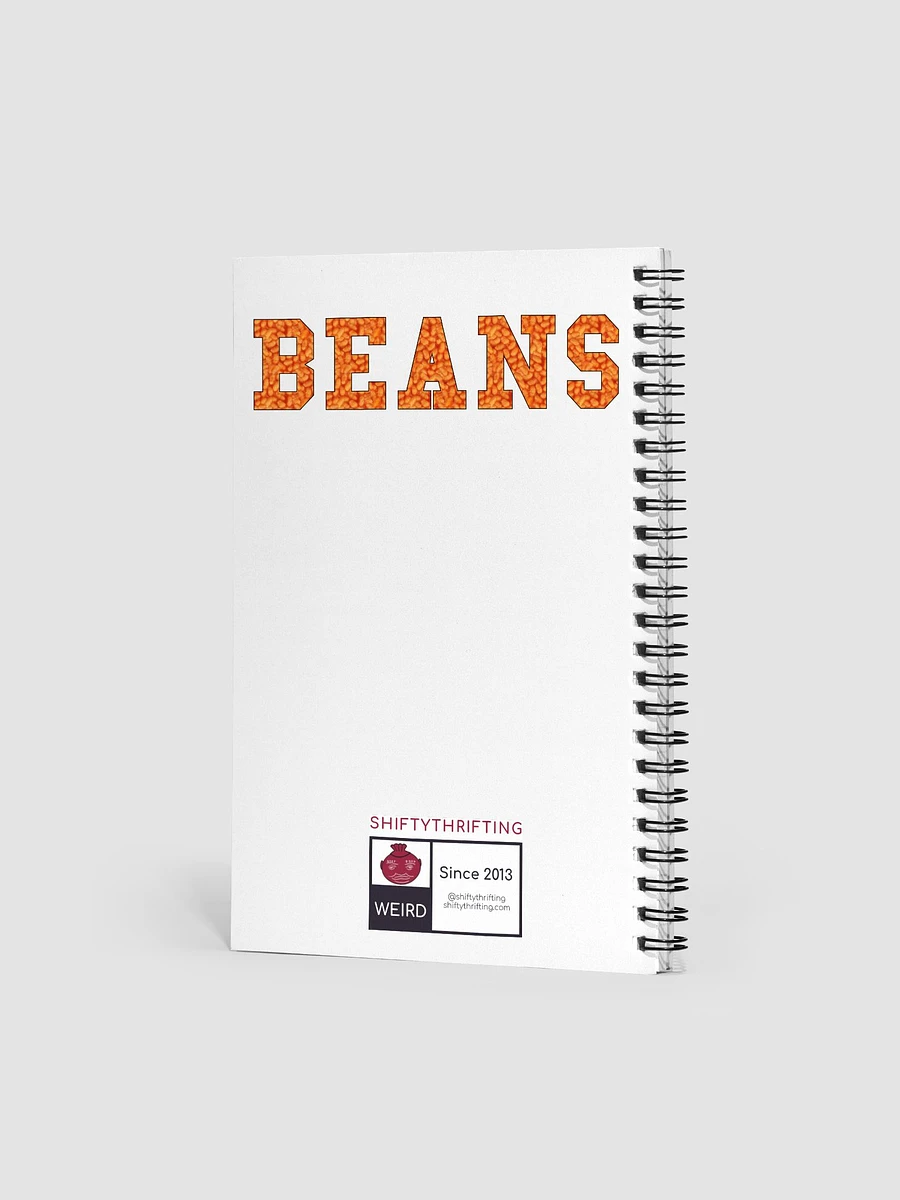 Beans U spiral notebook product image (3)