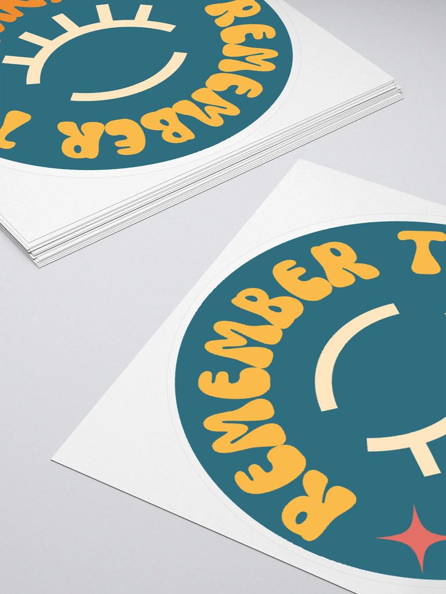 Remember to Blink Sticker product image (11)