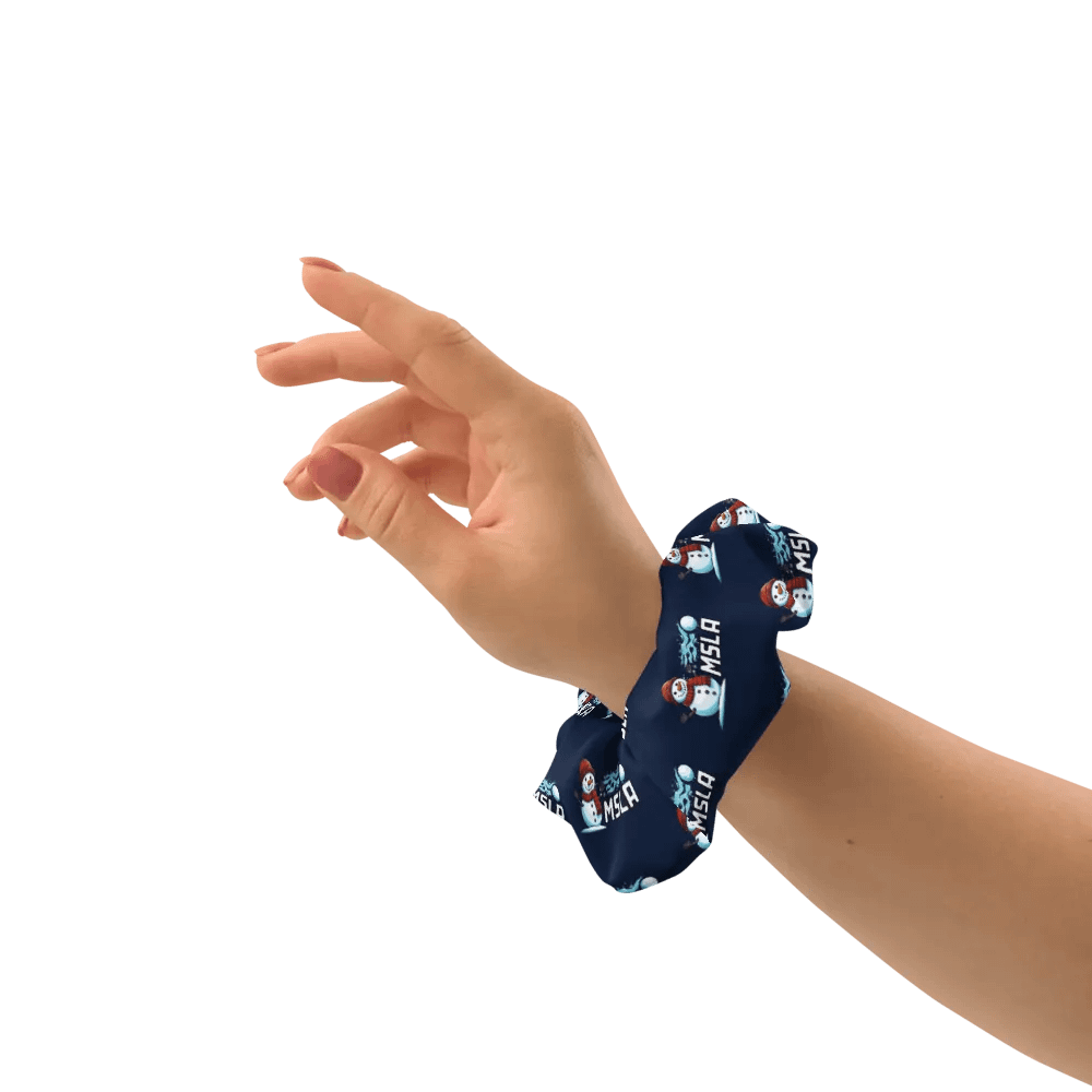 MSLA Holiday Snowman Scrunchie product image (3)