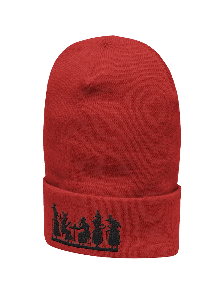 Coven Gathering Embroidered Beanie Witches Dark Academia Vintage Style product image (6)