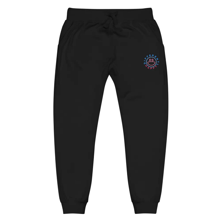 Differently Happy Black Sweat pants product image (1)