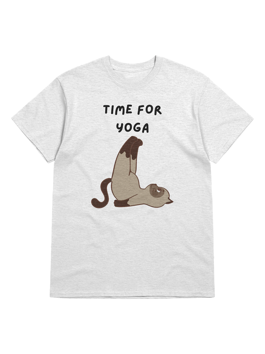 "Whisker Wisdom: Yoga Cat T-Shirt" product image (5)
