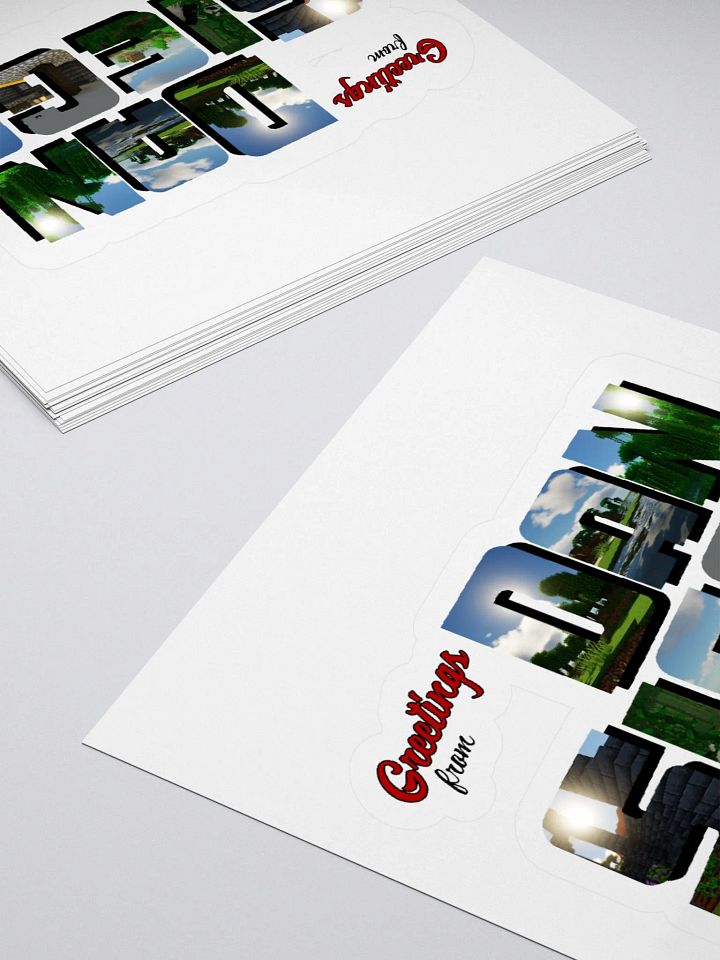 "Greetings from Dan Siego" Sticker product image (2)
