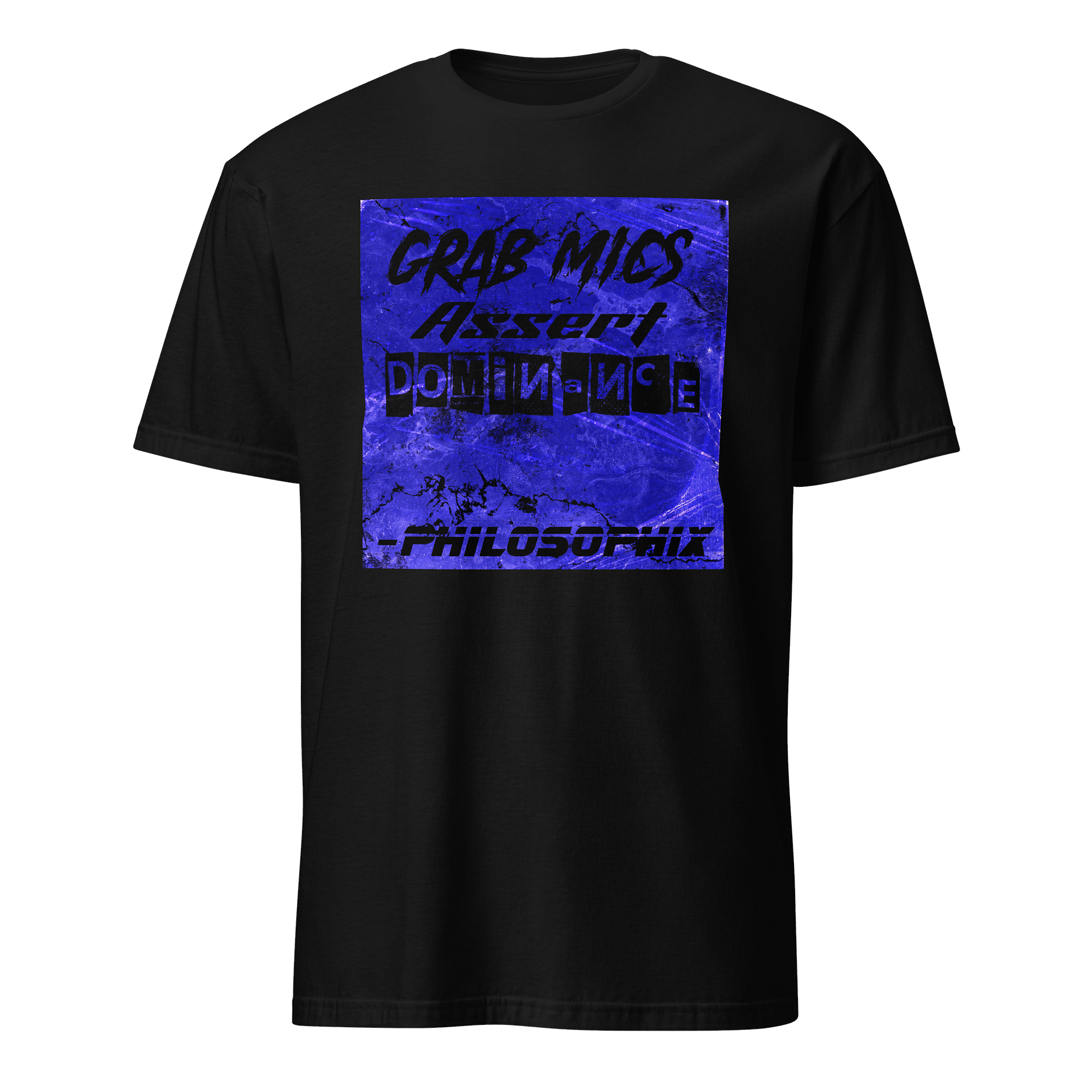 Grab Mics Assert Dominance Shirt Black product image (1)
