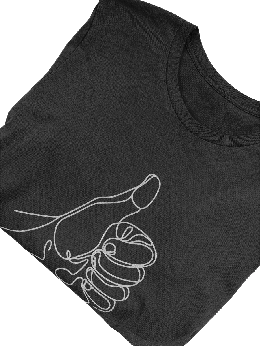 Ok Hand Signe Line Art Unisex Tee product image (25)