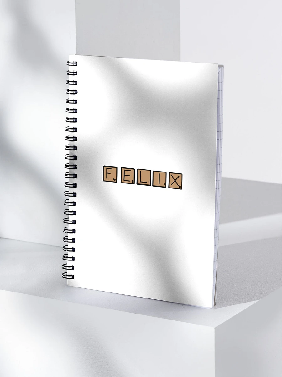 Scrabble Felix notebook product image (4)