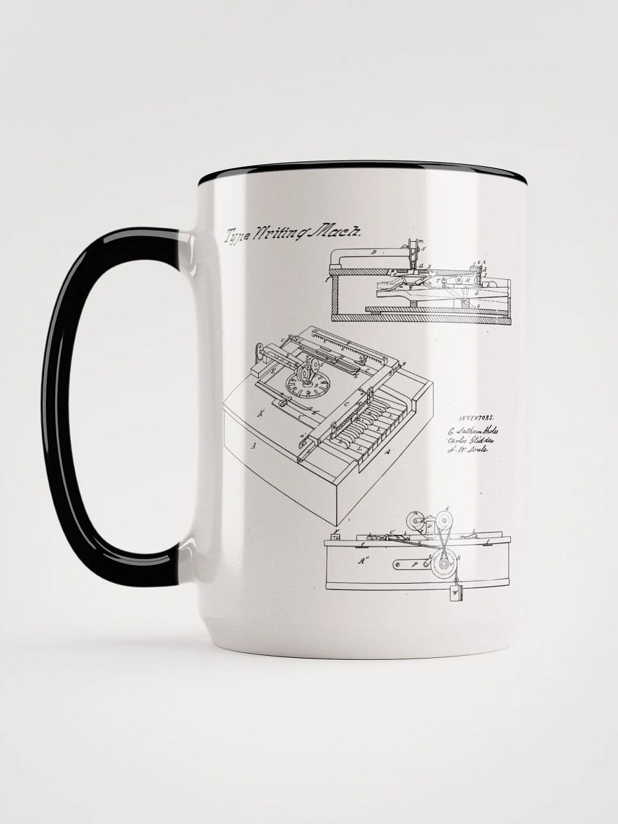 Sholes, Glidden, & Soule – Type Writing Machine (Typewriter) product image (2)
