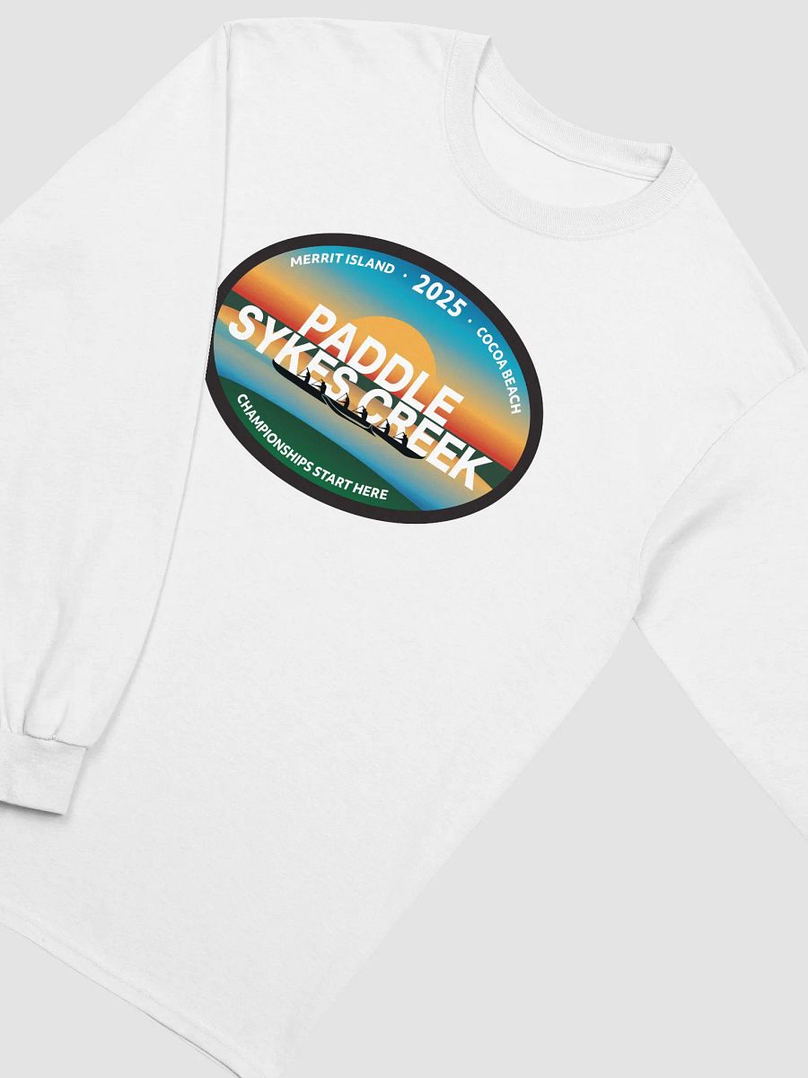 Outrigger - 2025 Paddle Sykes Creek - Long Sleeve Tee (White) product image (3)