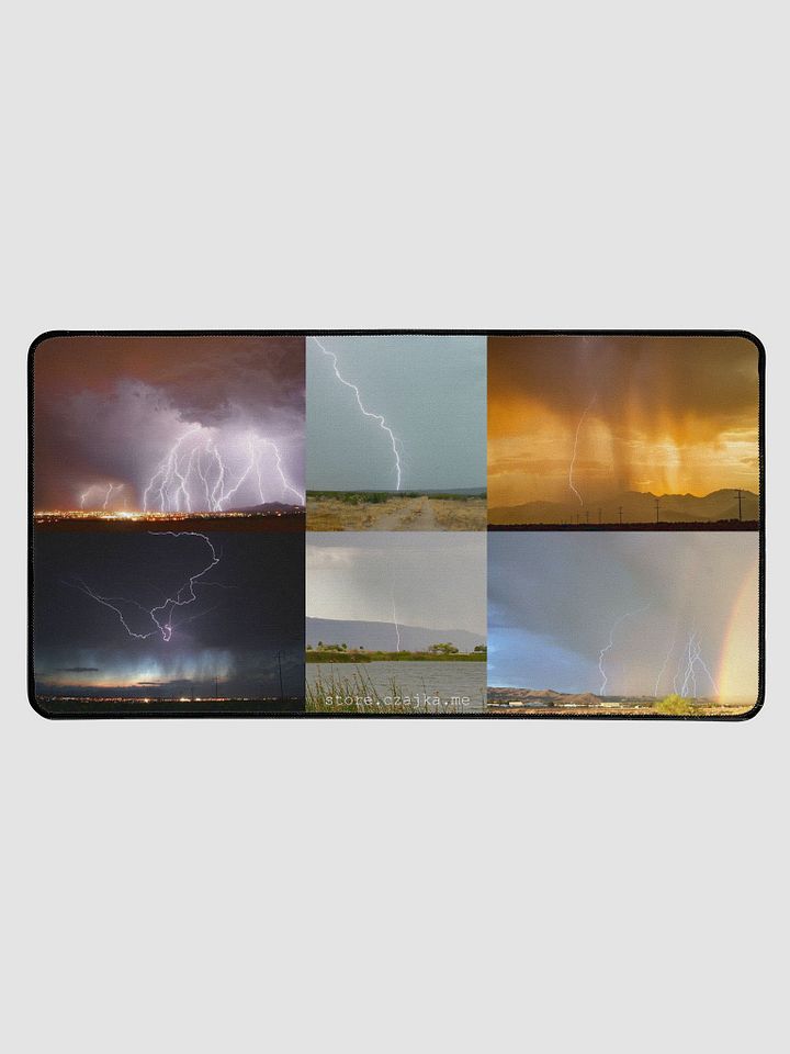 Lightning Collection Desk Mat product image (1)