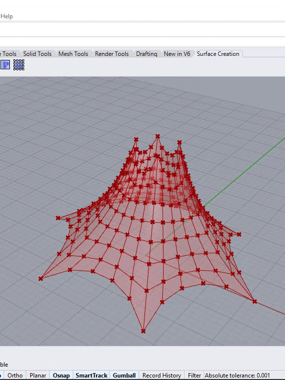 Kangaroo Parametric Tensile Structure Design Grasshopper Rhino Files Download product image (2)