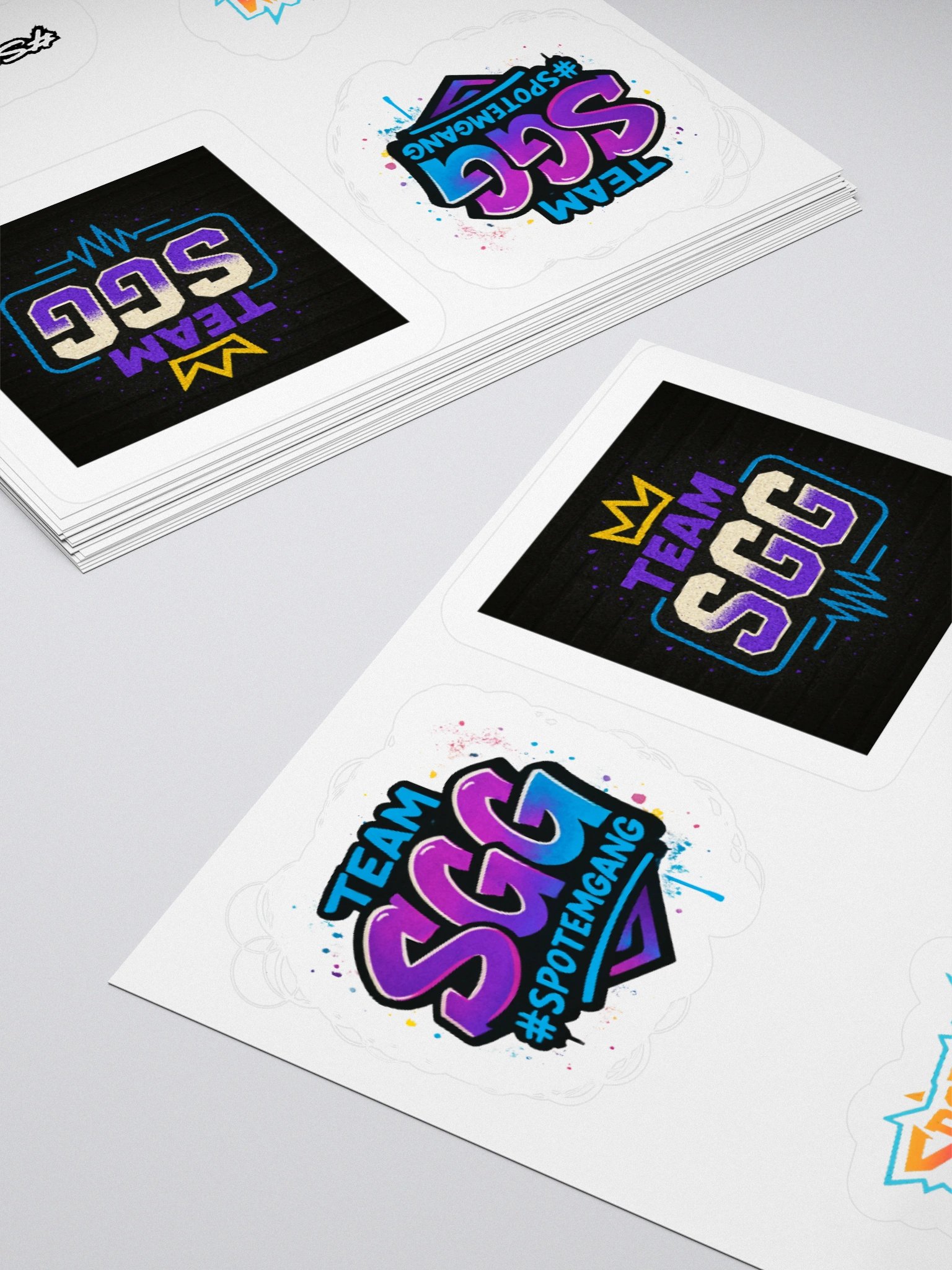 Spot'em Gang Vinyl Kiss Cut Stickers (Set 2) product image (12)