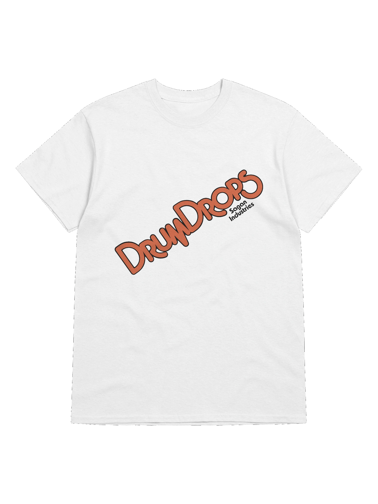 Drum Drops Tee (Black Print) product image (1)