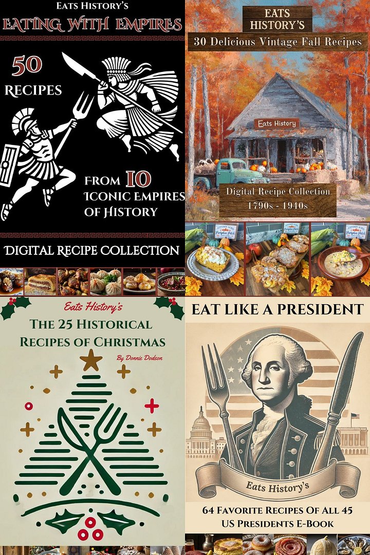 Eats History's Ultimate Recipe Bundle product image (1)