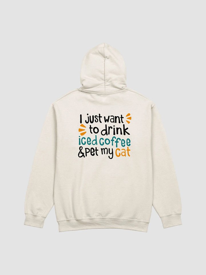 Iced Coffee & Cat - Gildan Classic Hoodie product image (1)
