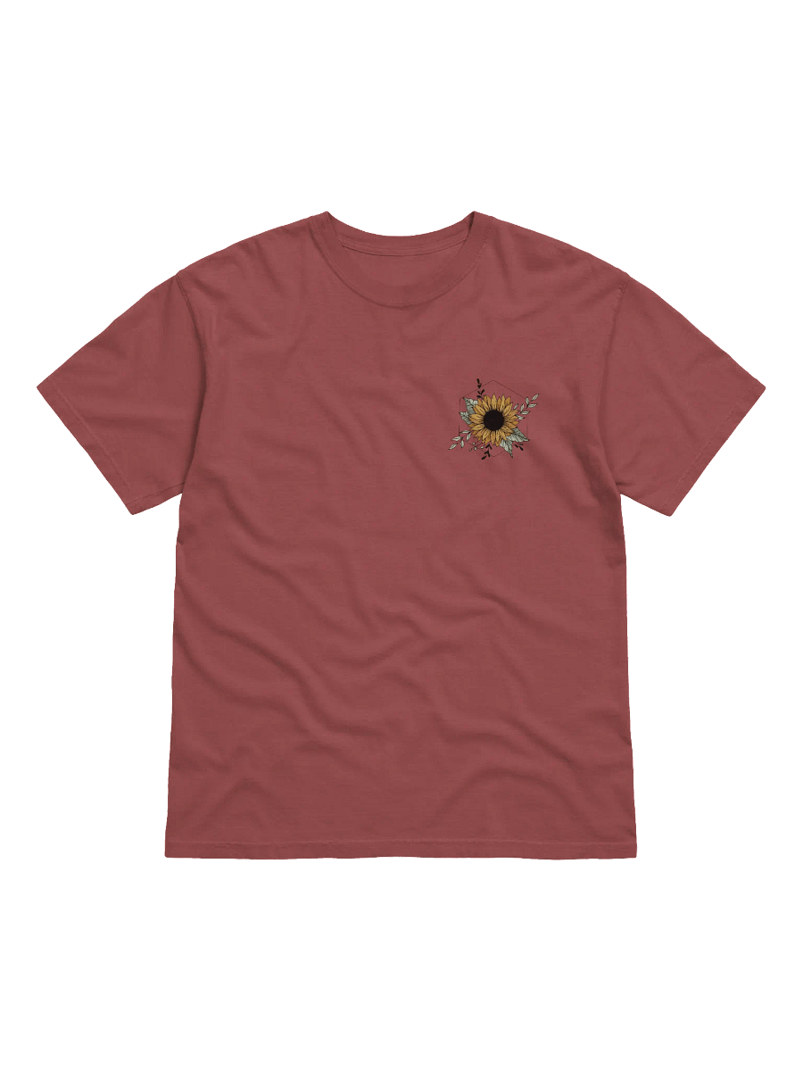 Geometric Sunflower Heavyweight Tee product image (1)