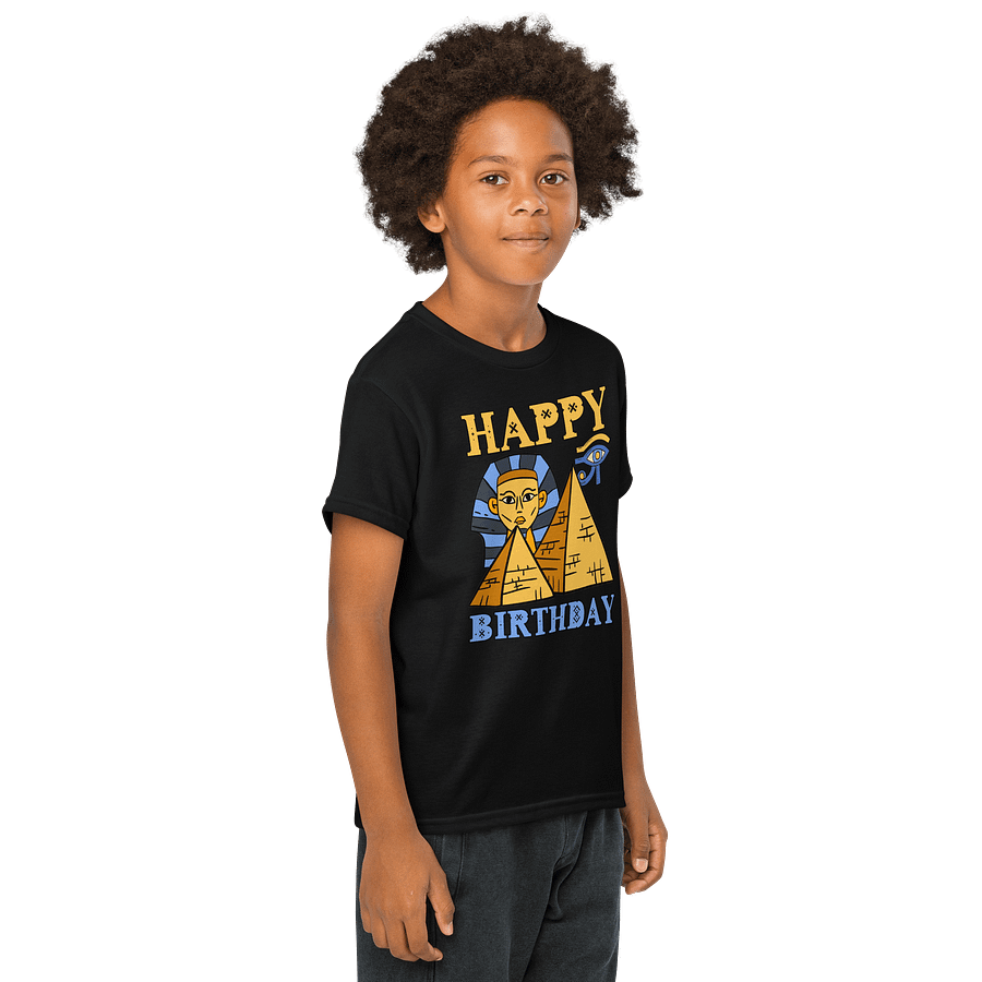 Happy Birthday (Egypt Pyramids) T-Shirt For Kids product image (8)