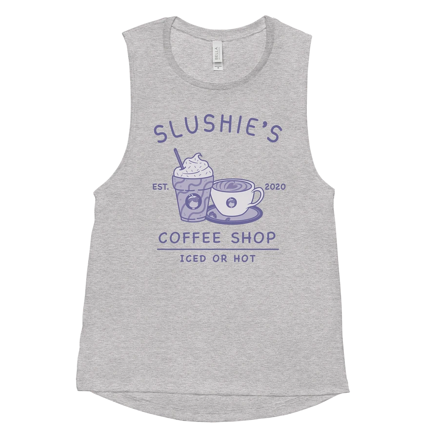 Slushie's Coffee Shop (Purple) | Women's Muscle Tank product image (11)