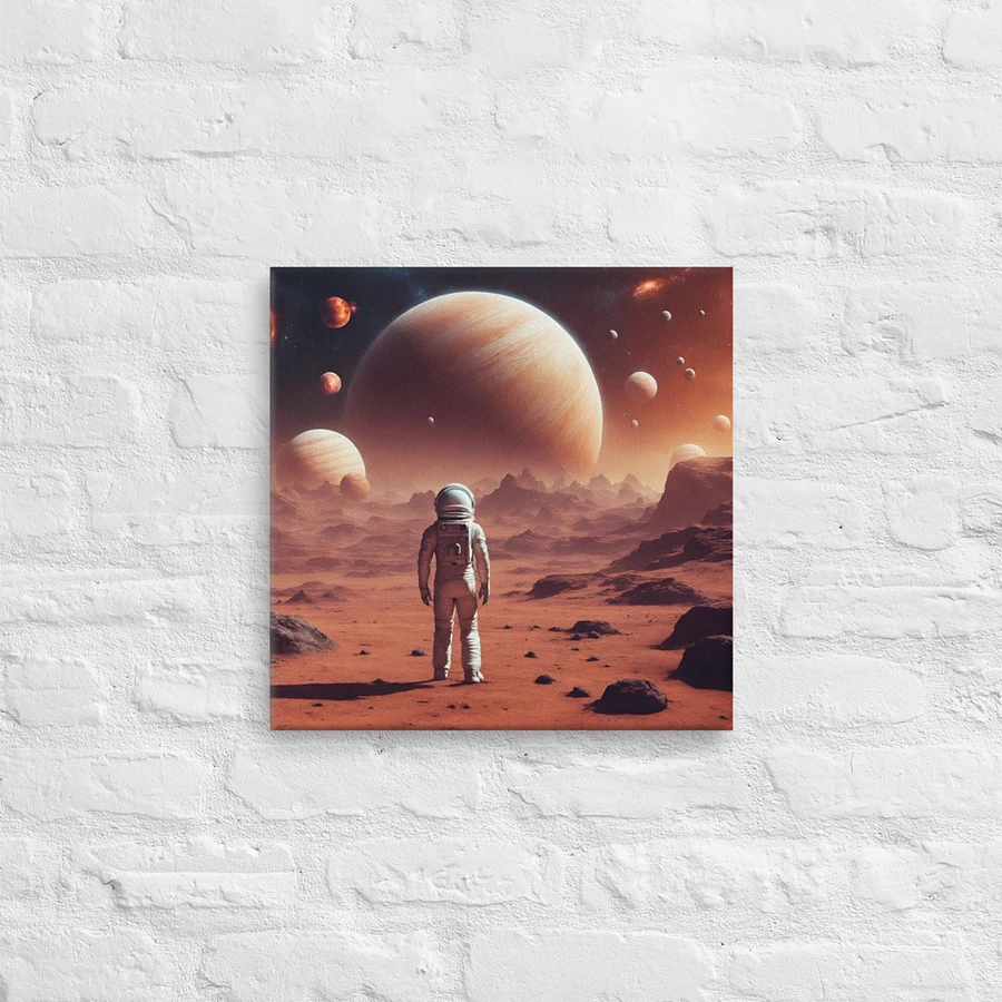 Astronaut On Alien Planet Wall Art product image (13)