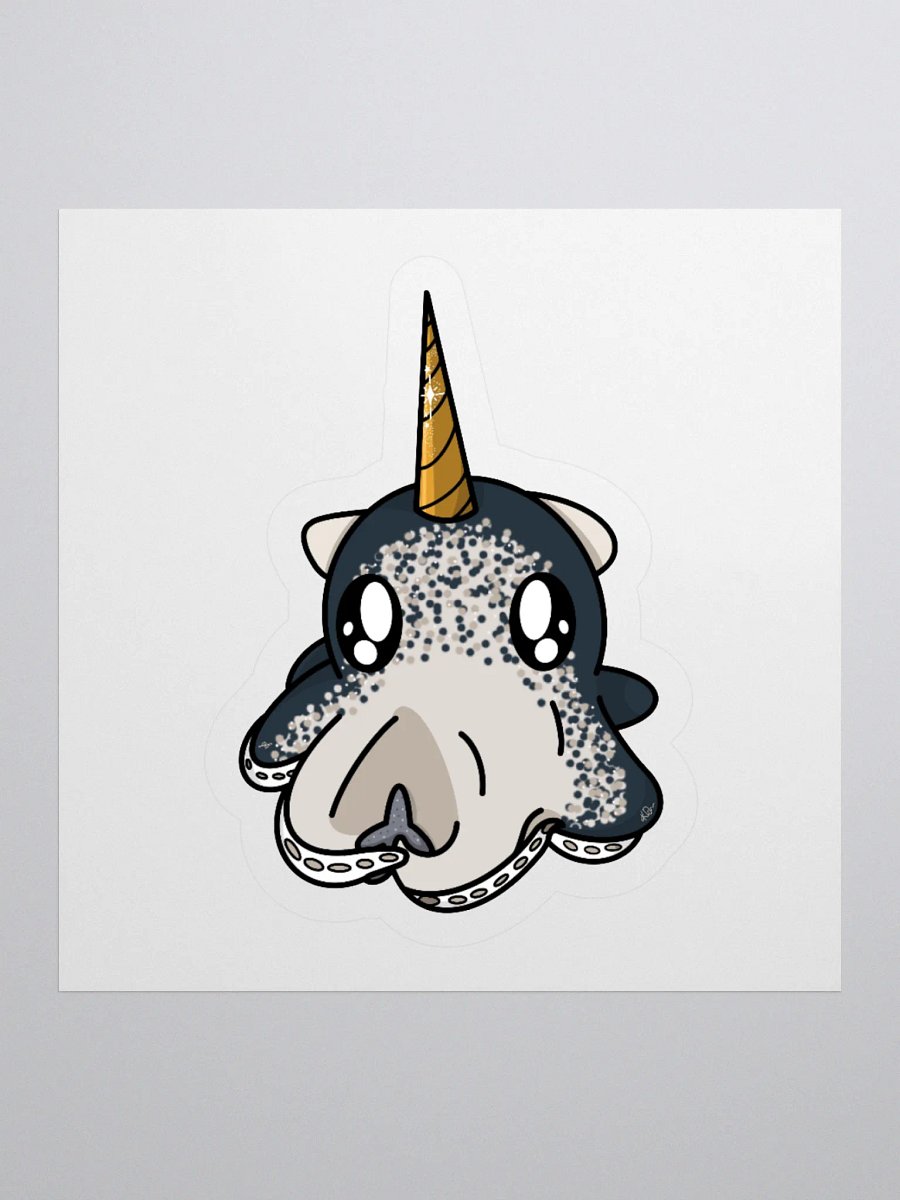 Narwhal Magnus Sticker product image (1)