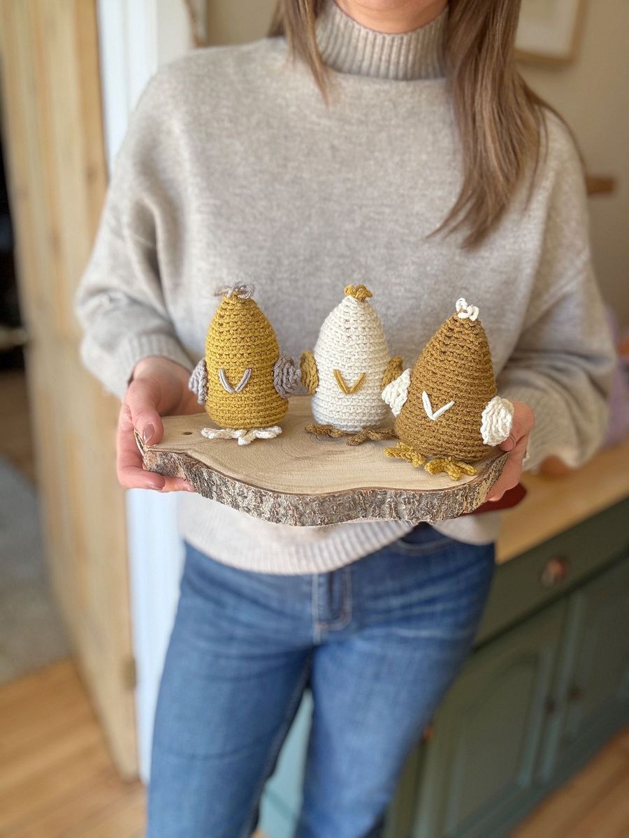 Crochet Chicken Pattern Pdf - Amigurumi Chick - Make With Any Yarn product image (6)