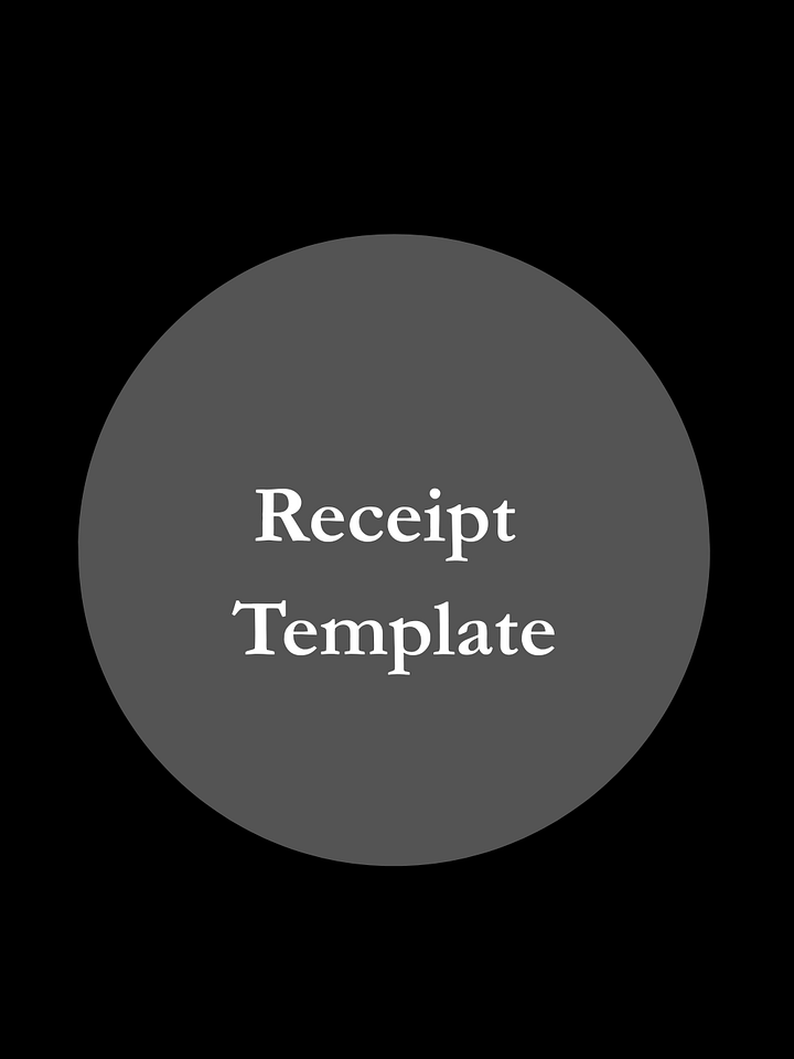 Receipt Template product image (1)