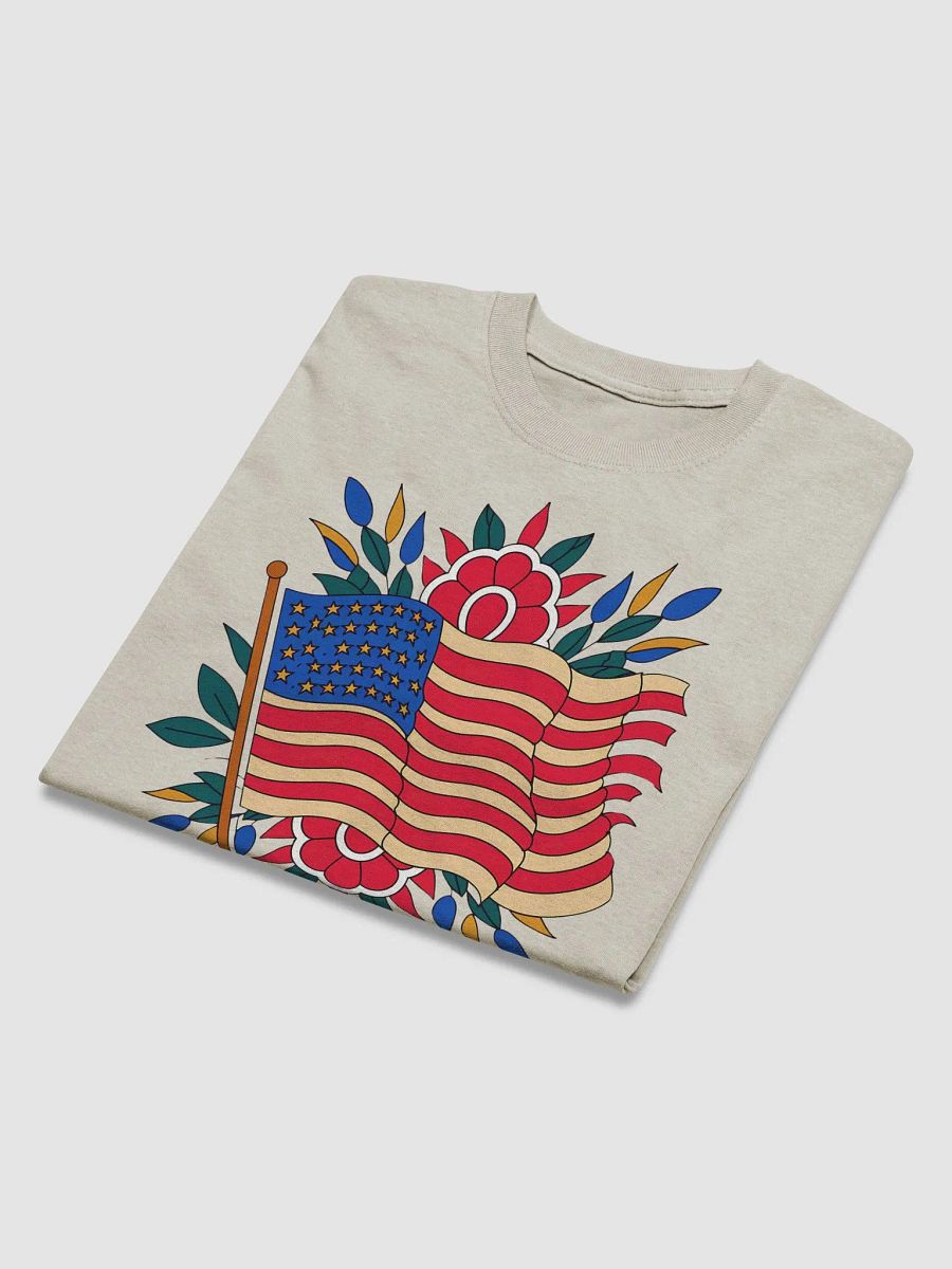 Patriotic Floral Wave T-Shirt product image (32)