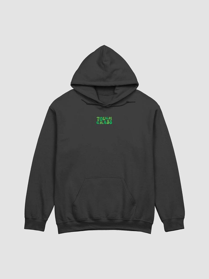 Wavy Touch Grass Classic Hoodie (Green) product image (1)