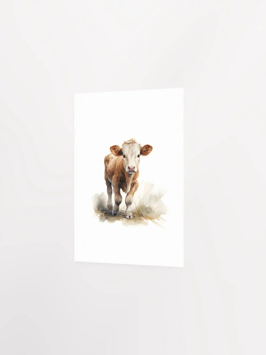 Cute Cow - Farm Animal Print A01 product image (3)