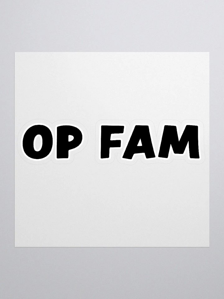 OP FAM sticker product image (1)
