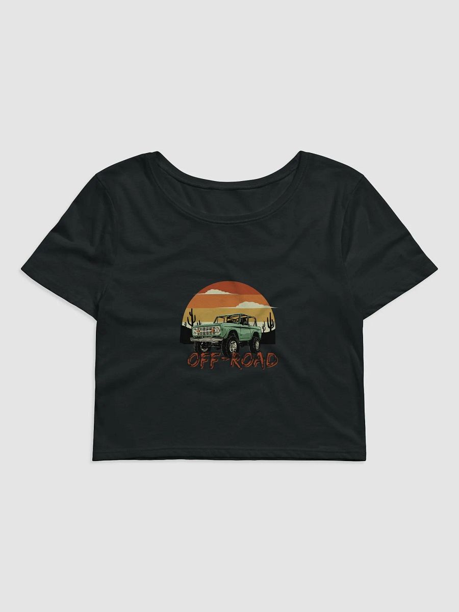 Sunset Off-Road Adventure Crop Tee product image (3)