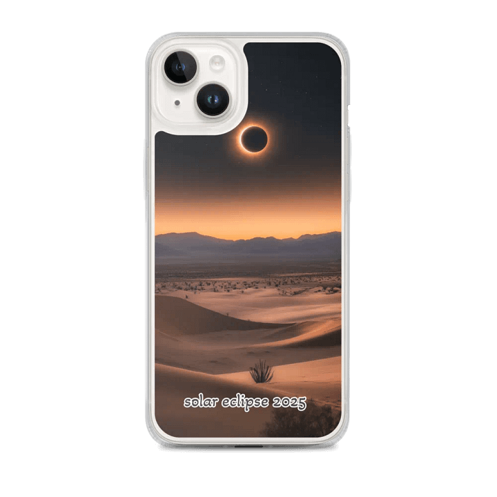 Eclipse 2025 iPhone® Clear Case product image (1)