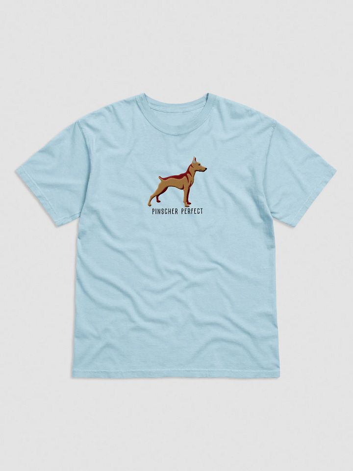 Pinscher Perfect T-Shirt(Embroidered) of a Mini Pinscher(Tan) product image (41)