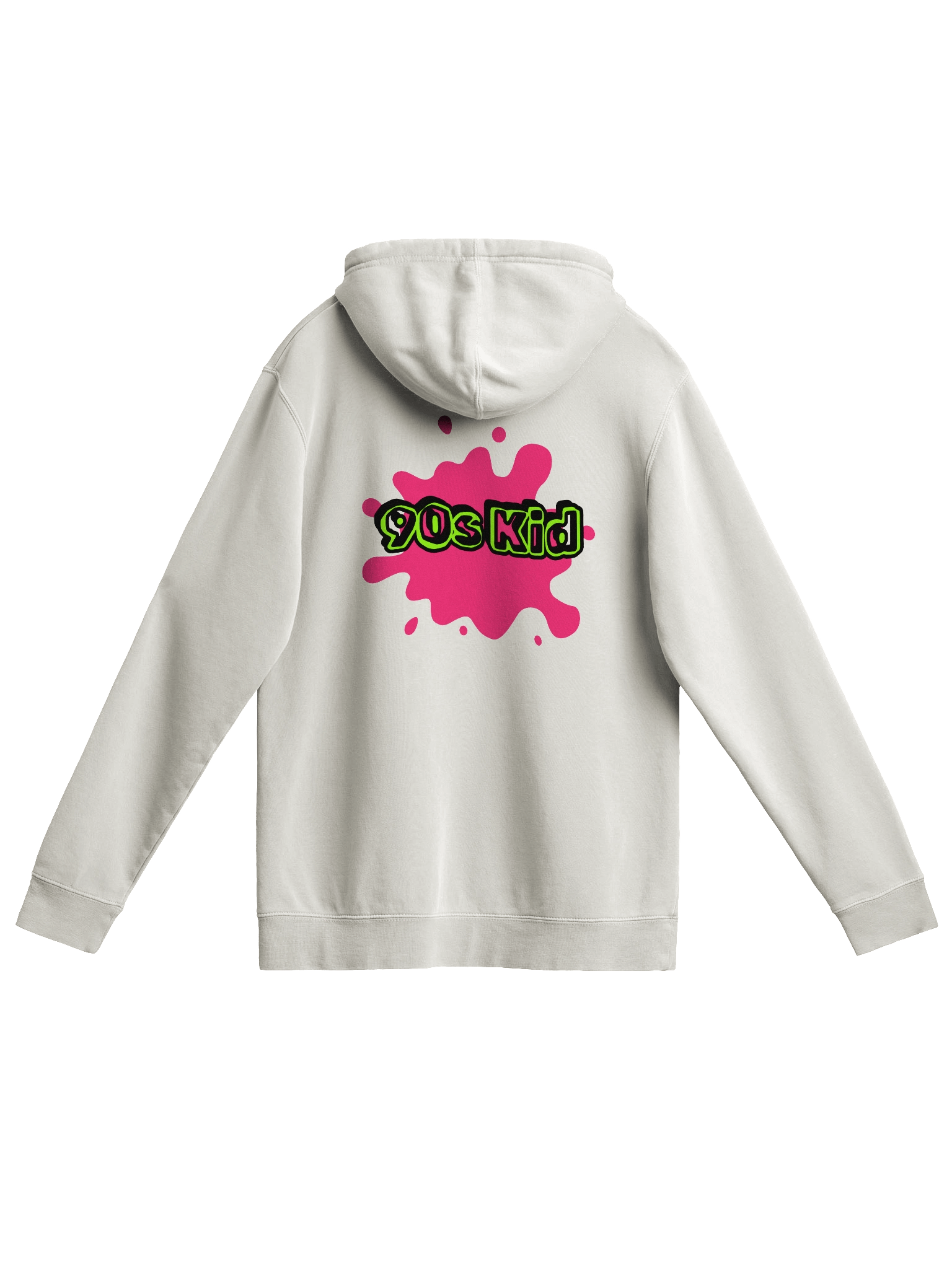 "90s Kid" Dyed Hoodie product image (1)