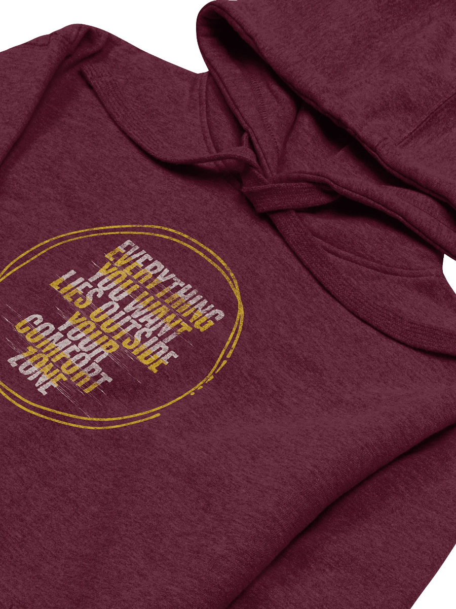 Inspirational Comfort Zone Unisex Hoodie product image (3)