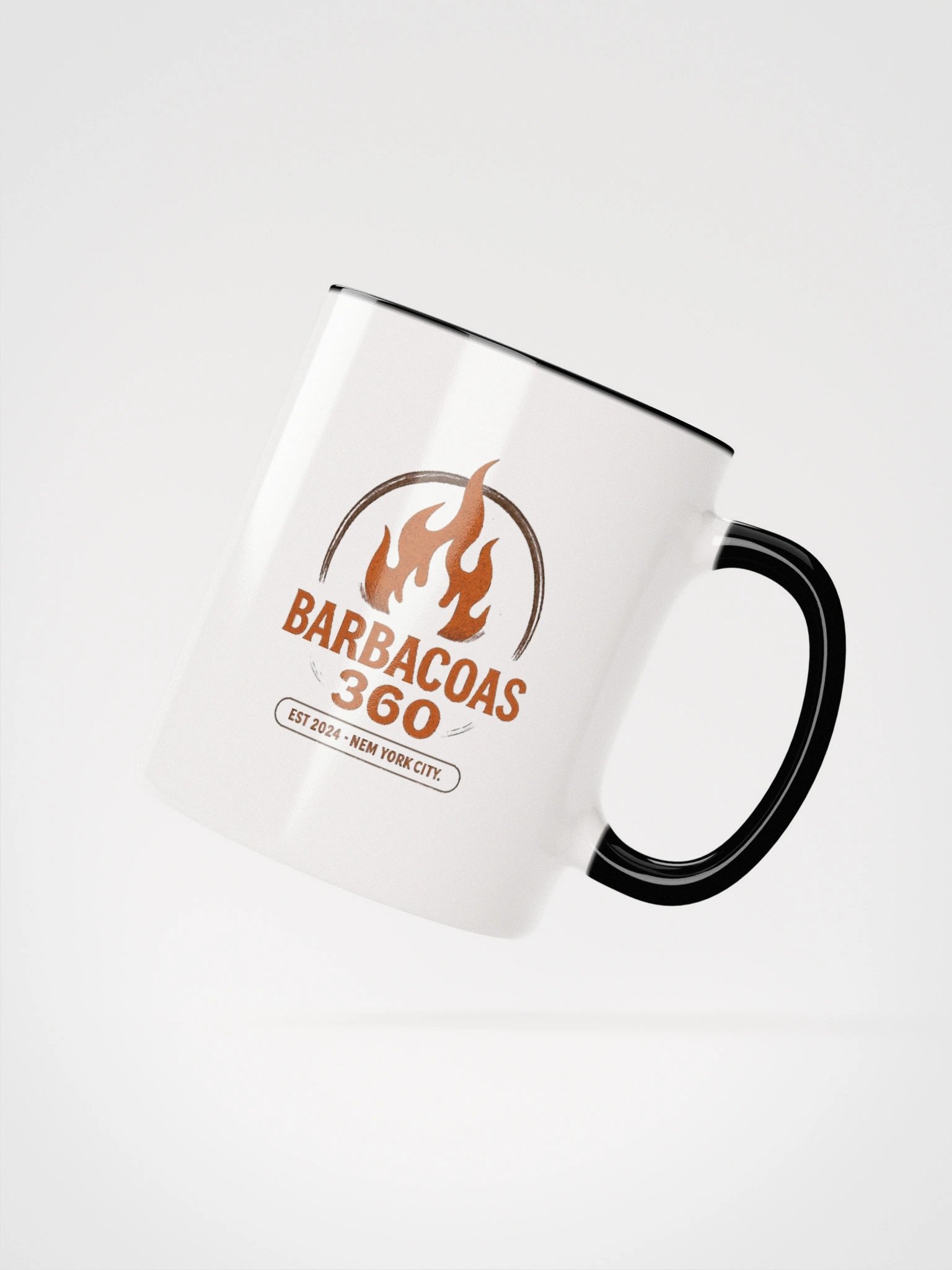 Barbacoa360 Ceramic Mug with Color Inside product image (4)