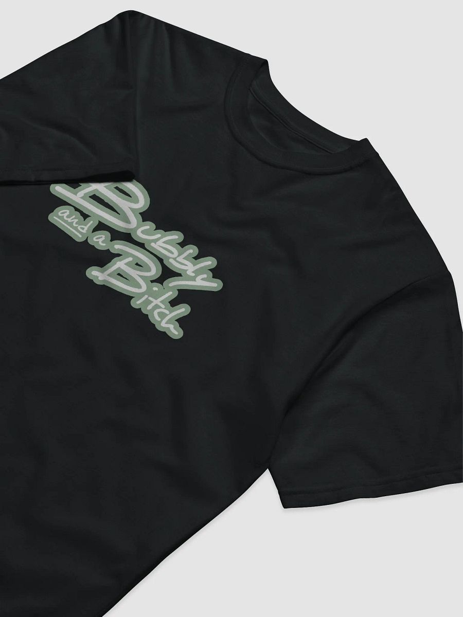 Bubbly and a B*tch (lined design, #96B697) unisex eco tee product image (5)