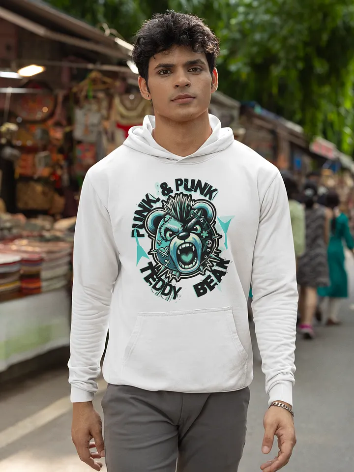 Bad Teddy | Gildan Classic Unisex Hoodie product image (1)