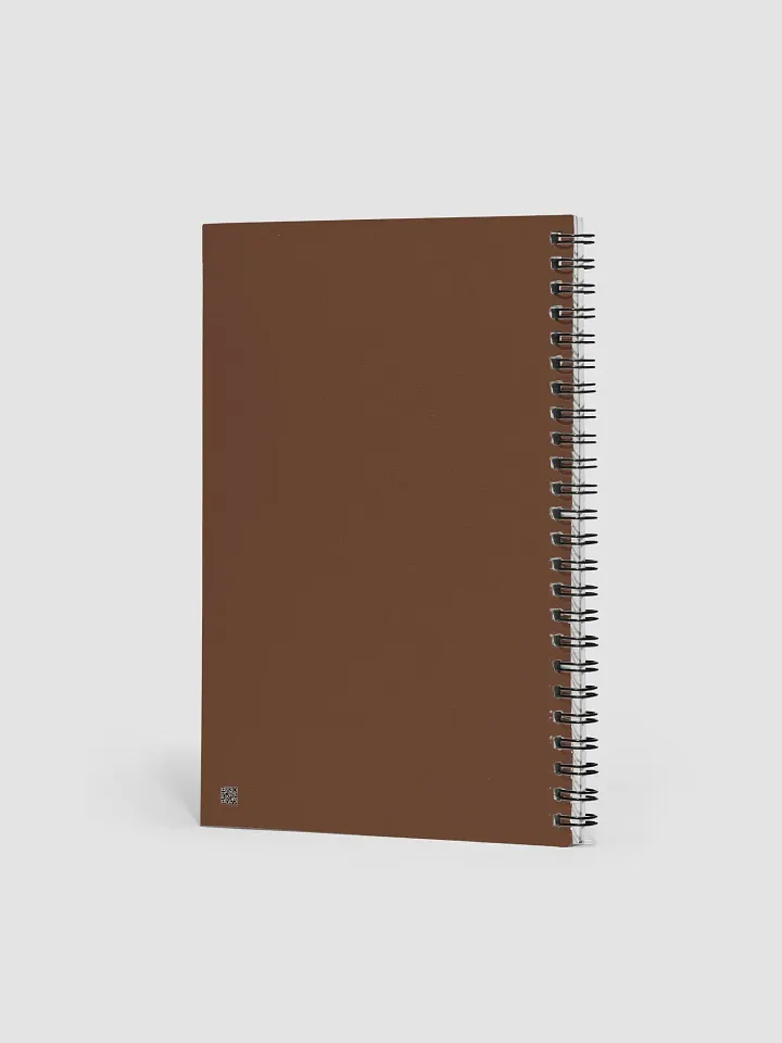 Aesthetic Brown Spiral Notebook product image (2)