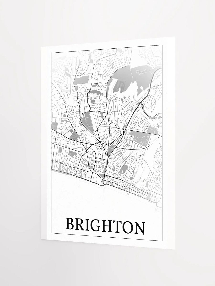 Brighton, England, city map print product image (6)