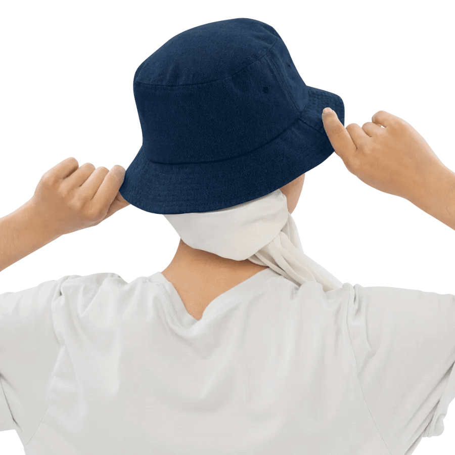 Sunset Vibes Denim Bucket Hat product image (11)
