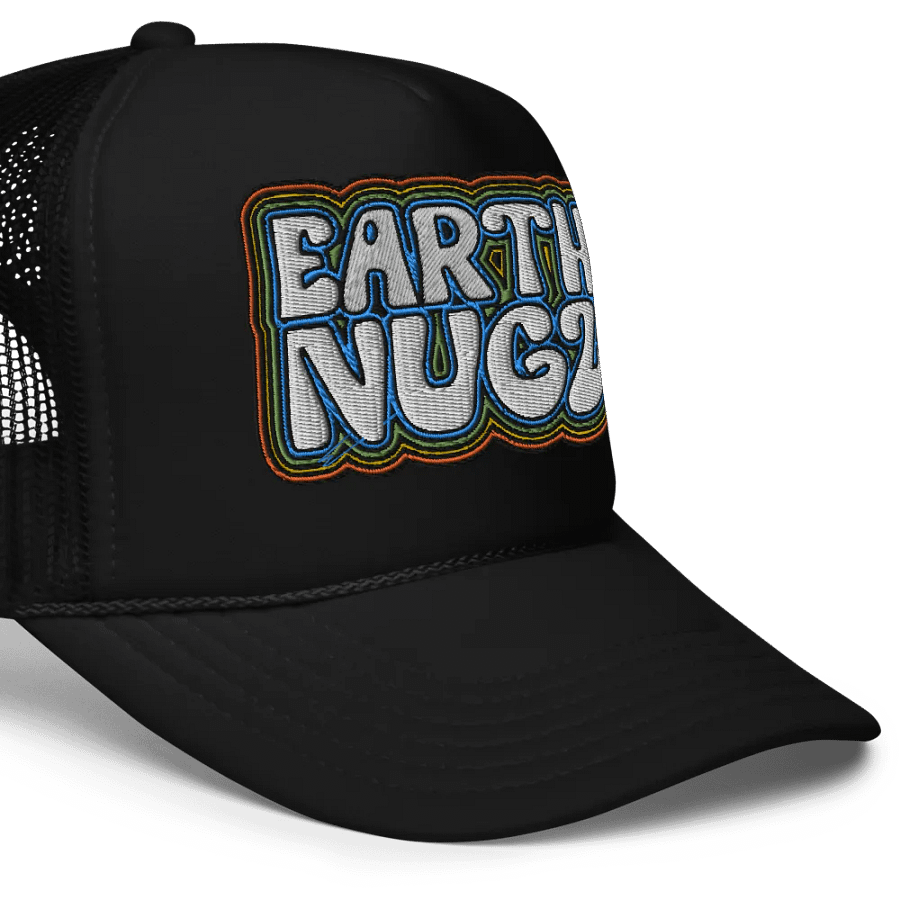Earth Nugz Embroidered Foam Trucker Hat! product image (5)