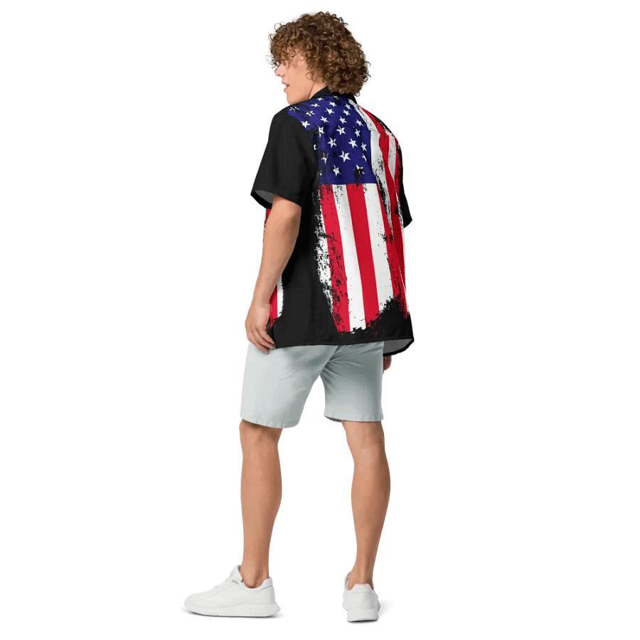 Freedom Flag Hawaiian Shirt *XXL Sizes* product image (3)