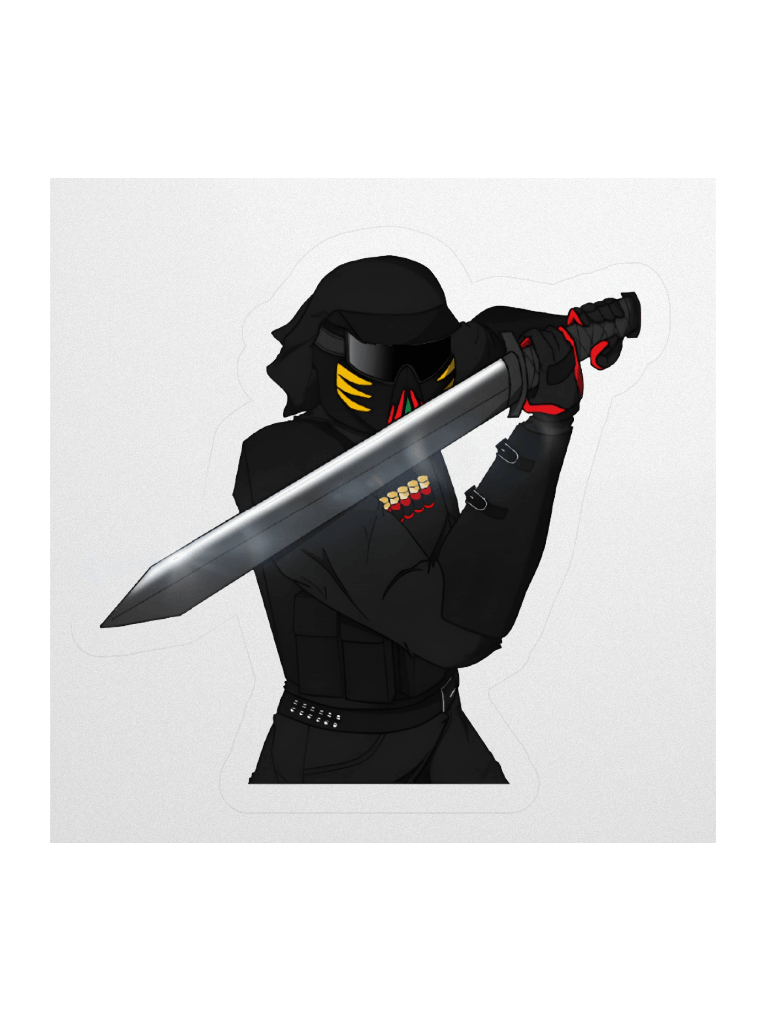 Cartoon Shadow Lord Sticker product image (1)