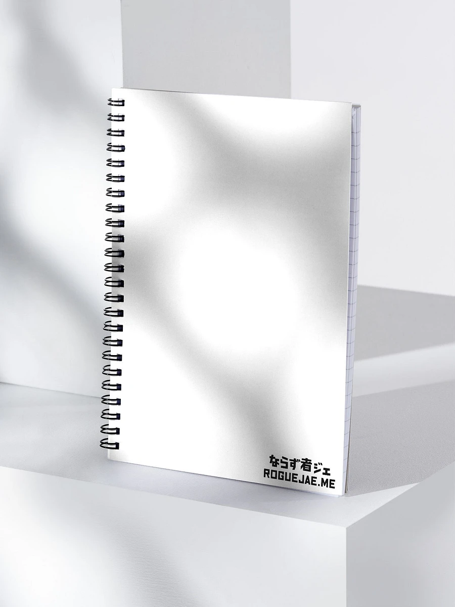 RogueJae Text Logo - Japanese Inspired Spiral Notebook product image (4)