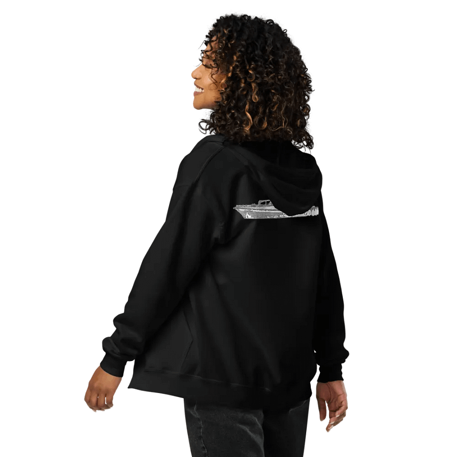 FOSS Tugboat Sketch Zip Hoodie product image (10)