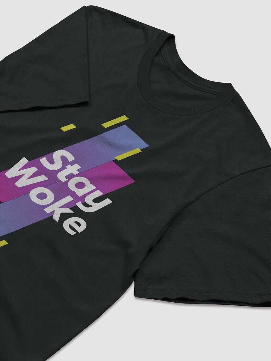 Stay Woke Tees Desinged by Anopa Silver product image (3)