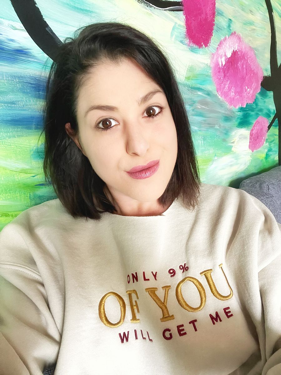 Only 9% Human Design Manifestor Embroidered Sweatshirt product image (8)